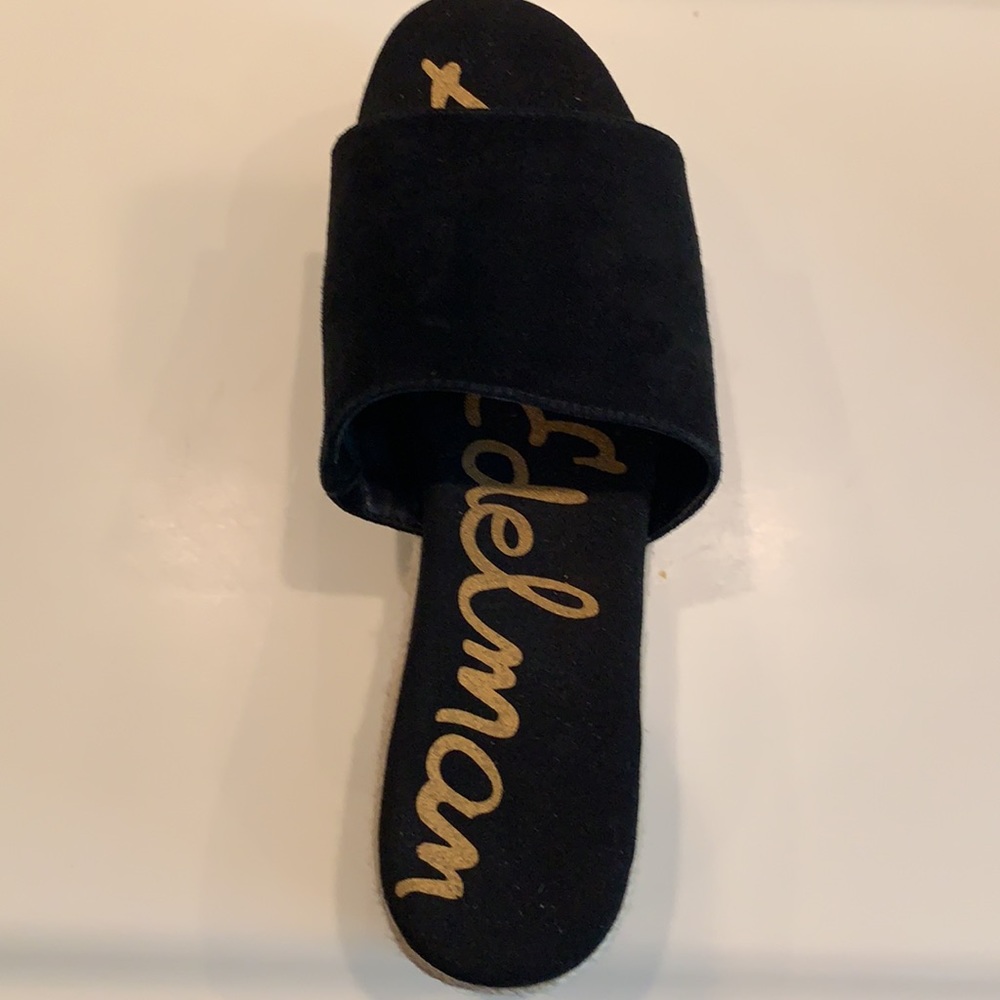 Sam Edelman Weslee Suede PlatformEspadrille Slides - Picture 3 of 13